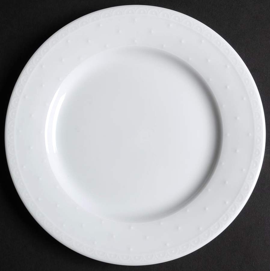 Blanc Fleur Bread & Butter Plate by Nikko-1