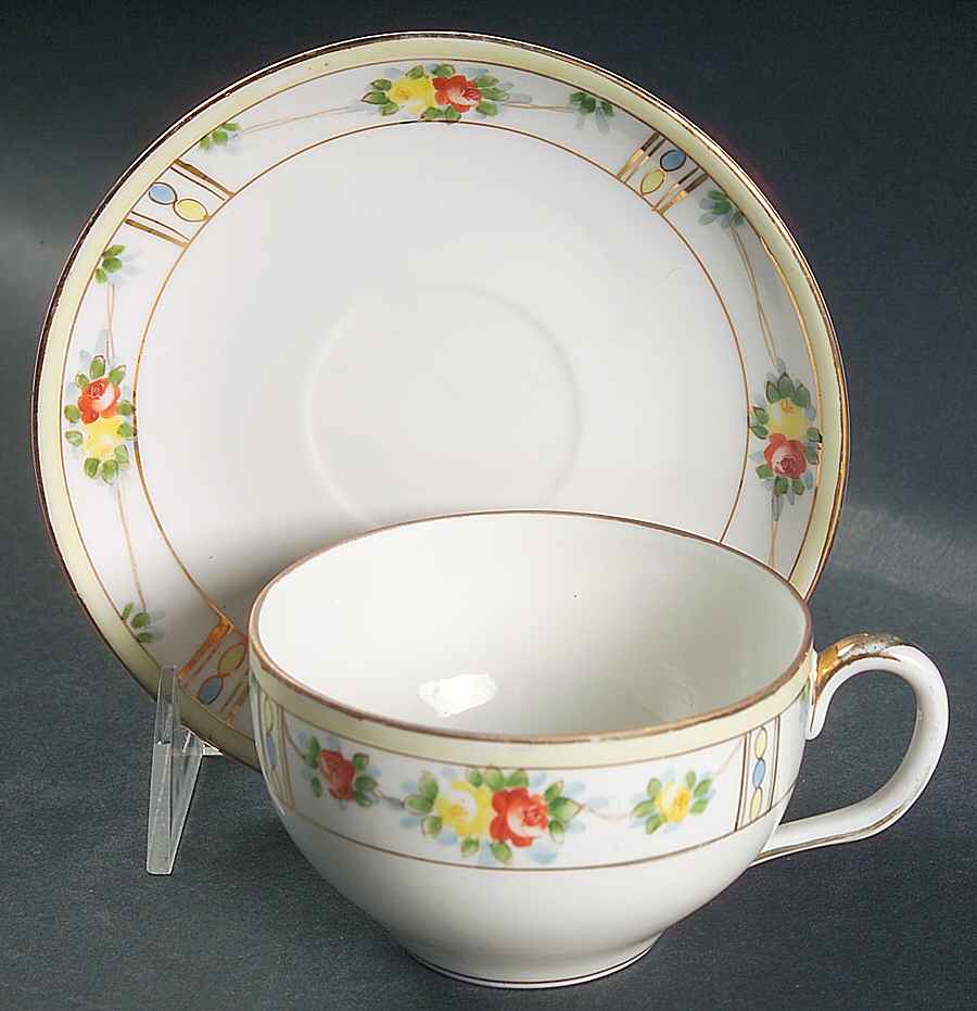N3080 Flat Cup & Saucer Set by Noritake-1