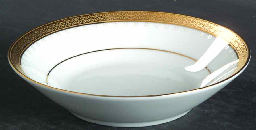 Metropolitan Gold II Fruit/Dessert (Sauce) Bowl by Noritake-1