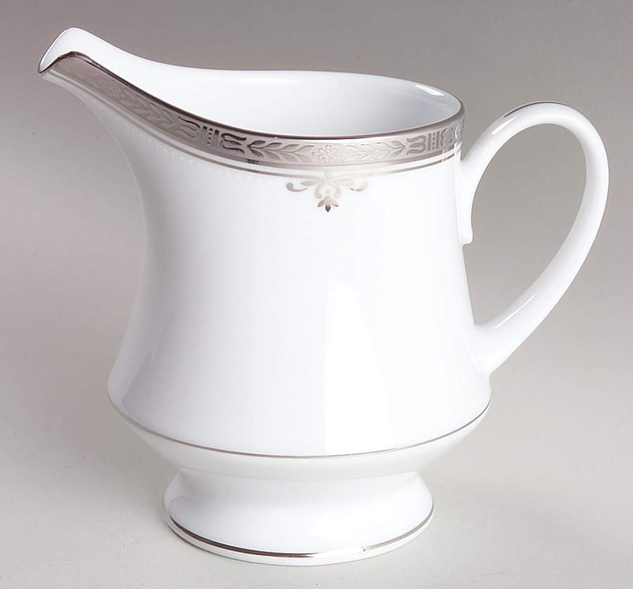 Buckingham Platinum Creamer by Noritake-1