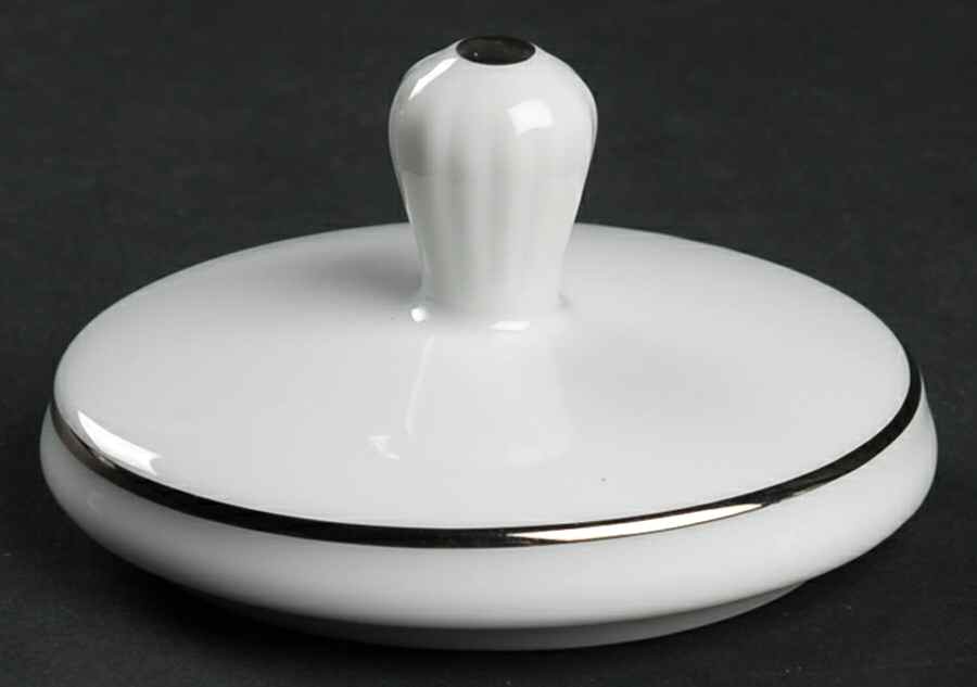 Buckingham Platinum Lid for Sugar Bowl by Noritake-1