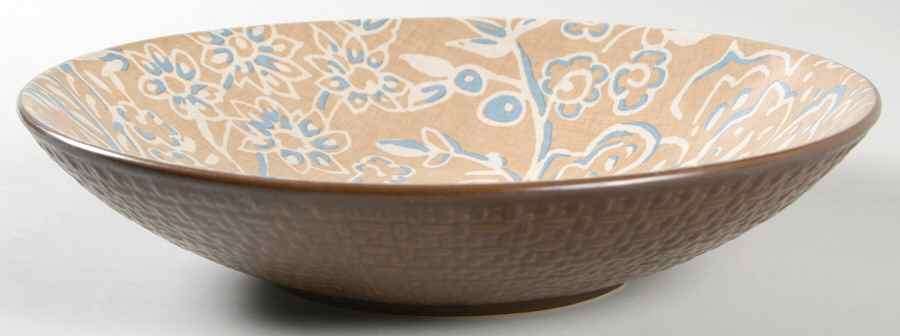 Bali Floral 9" Individual Pasta Bowl by Nautica-1