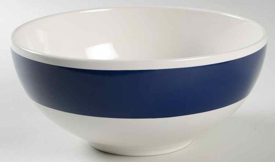 J Class Blue 7" Round Vegetable Bowl by Nautica-1