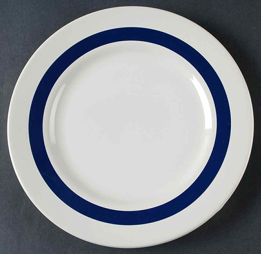 J Class Blue Salad Plate by Nautica-1