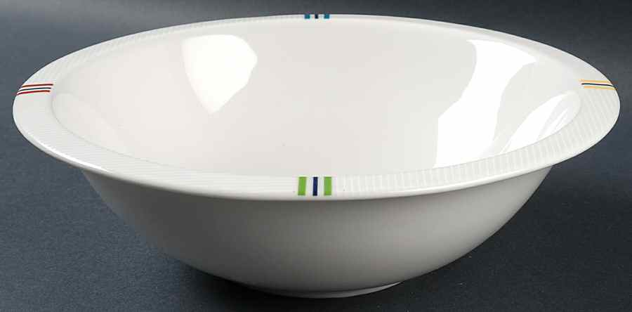 On Deck 10" Large Salad Serving Bowl by Nautica-1