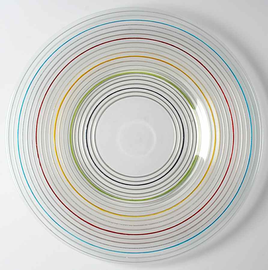 On Deck 16" Round Glassware Platter by Nautica-1