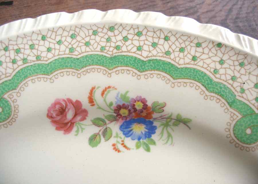 1274 Dinner Plate by New Hall-1