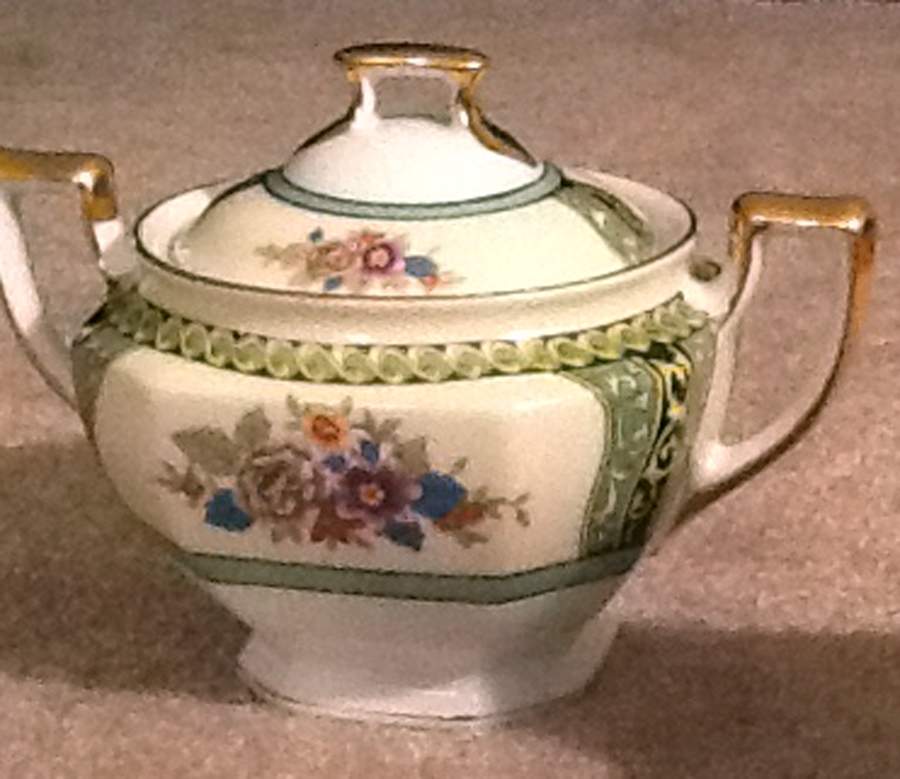 N2609 Sugar Bowl & Lid by Noritake-1