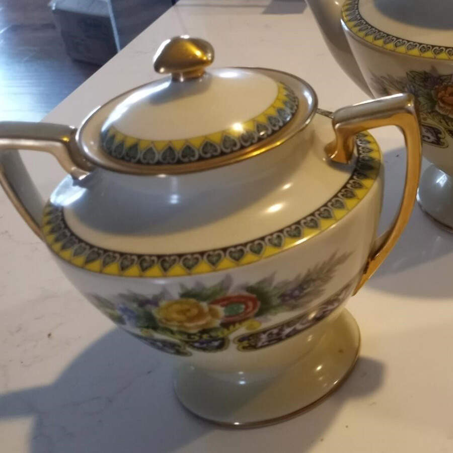 N3141 Sugar Bowl & Lid by Noritake-1