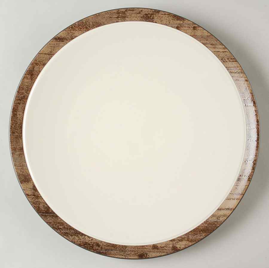 Elements Cedar 12" Chop Plate (Round Platter) by Noritake-1