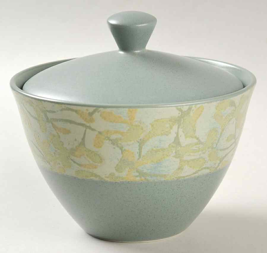 Elements Flora Sugar Bowl & Lid by Noritake-1
