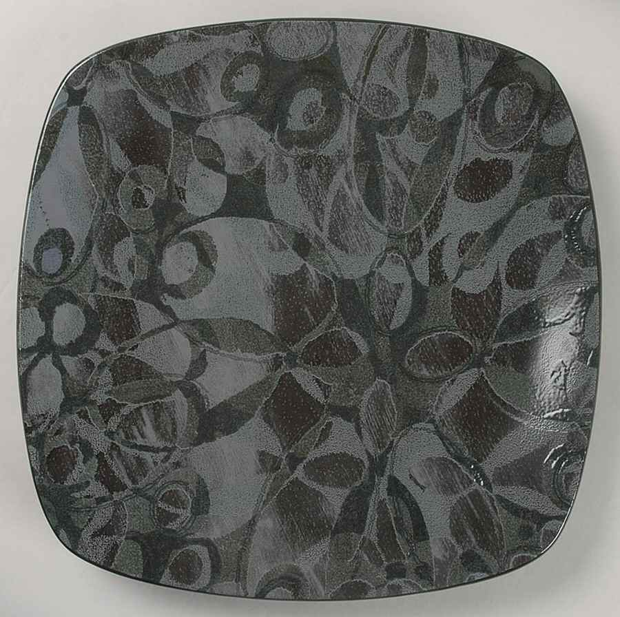 Elements Onyx Square Dinner Plate by Noritake-1