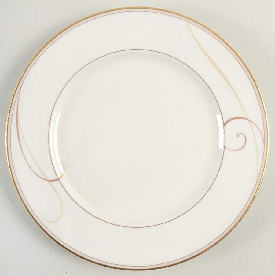 Golden Wave Salad Plate by Noritake-1