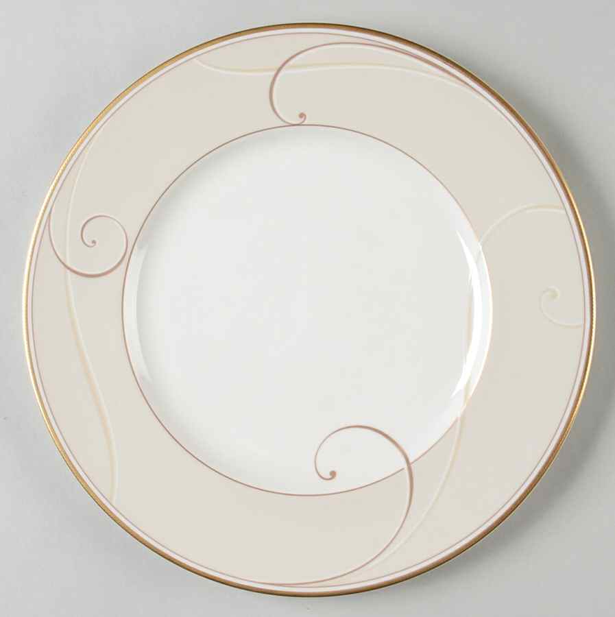 Golden Wave Dessert Luncheon Plate by Noritake-1