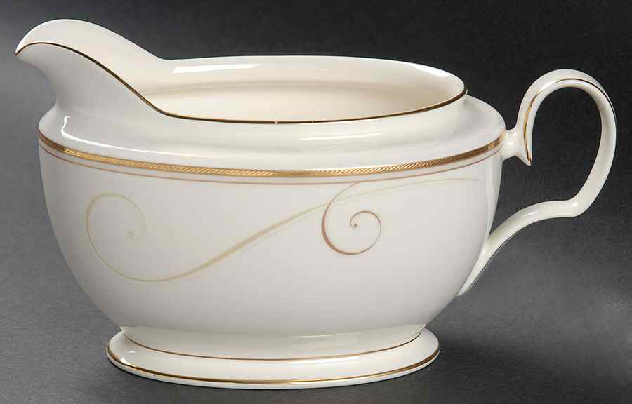 Golden Wave Gravy Boat by Noritake-1