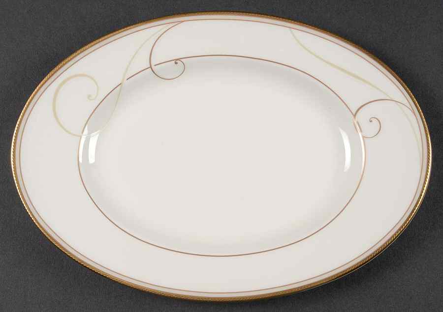 Golden Wave Relish/Gravy Underplate by Noritake-1