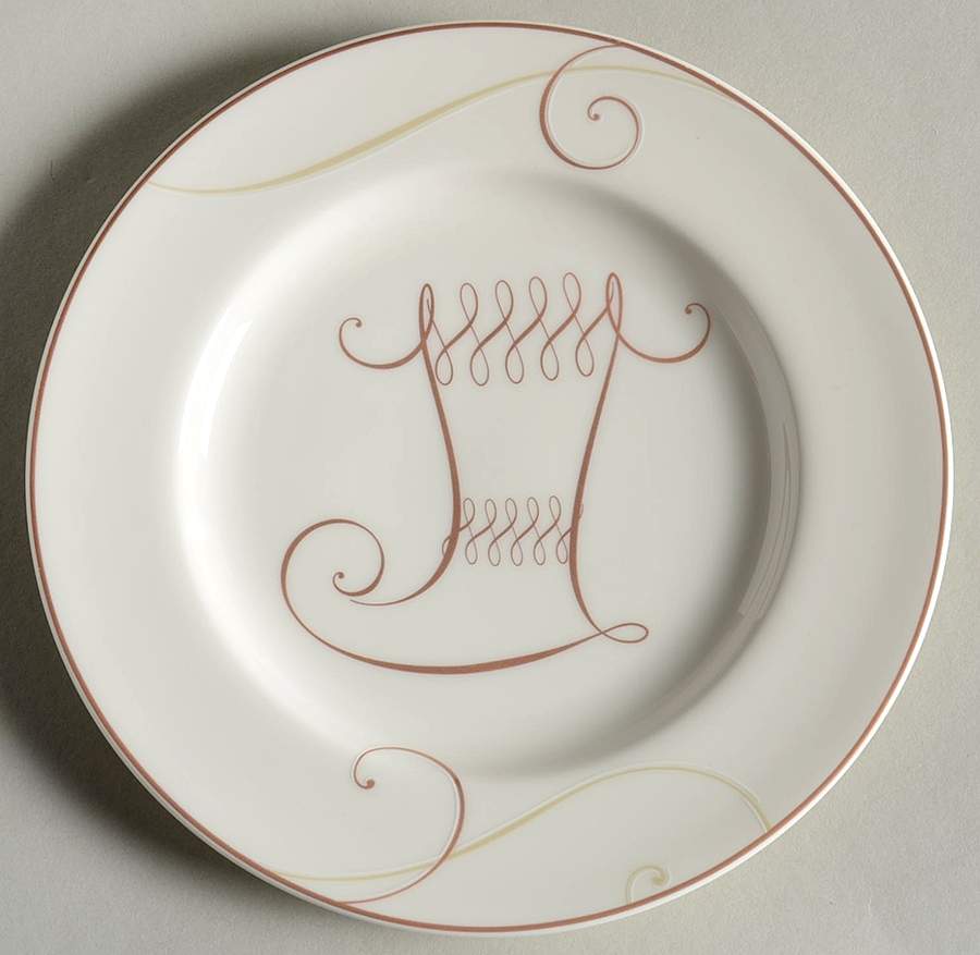 Golden Wave Appetizer Plate by Noritake-1