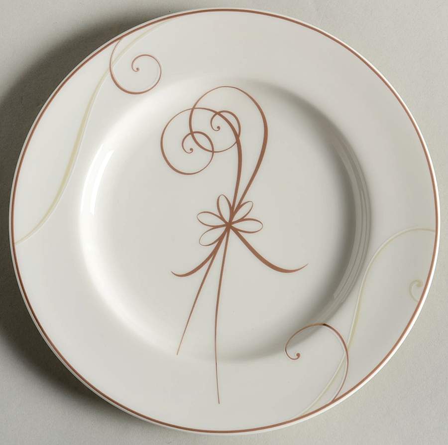 Golden Wave Appetizer Plate by Noritake-1