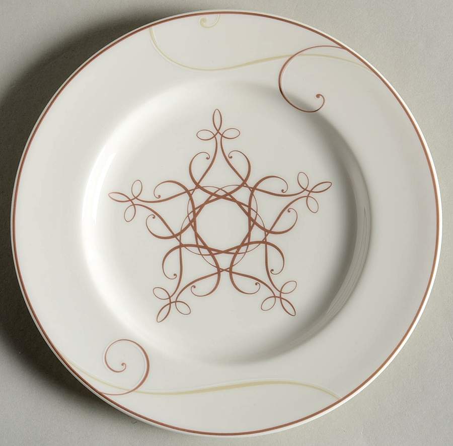 Golden Wave Appetizer Plate by Noritake-1