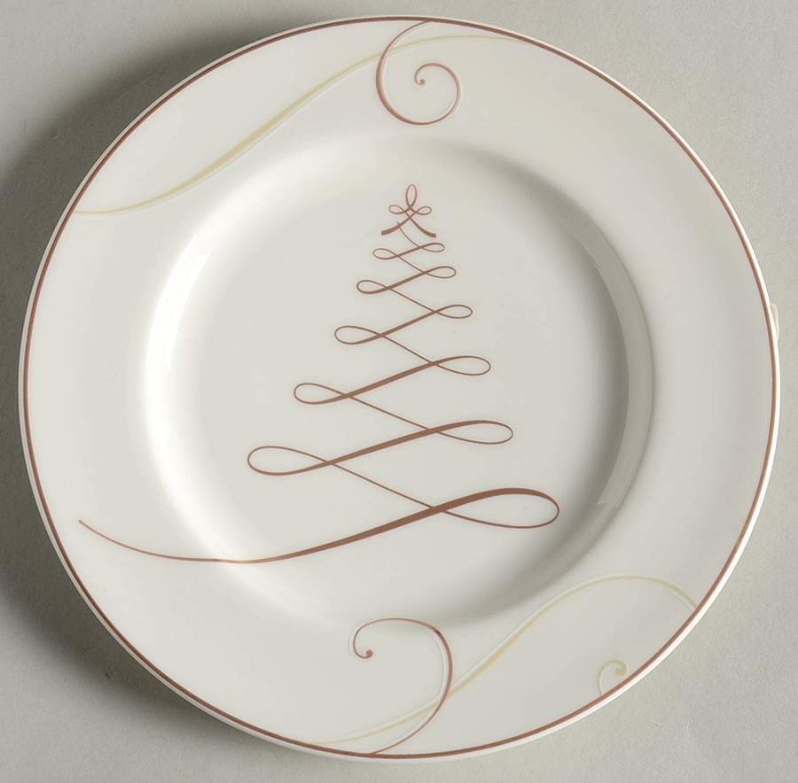 Golden Wave Appetizer Plate by Noritake-1