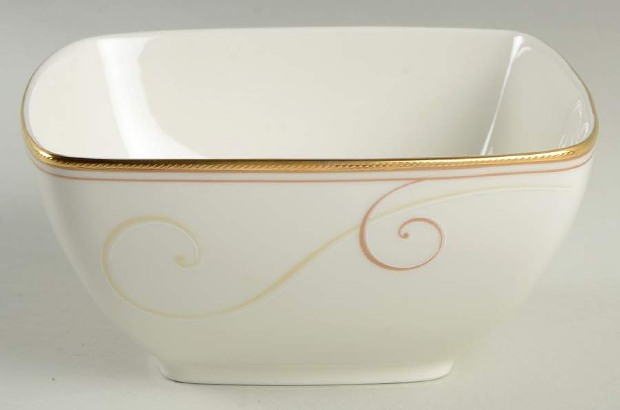 Golden Wave 5" Square Vegetable Bowl by Noritake-1