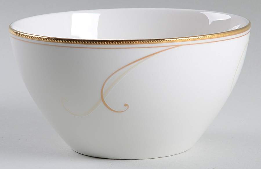 Golden Wave Rice Bowl by Noritake-1