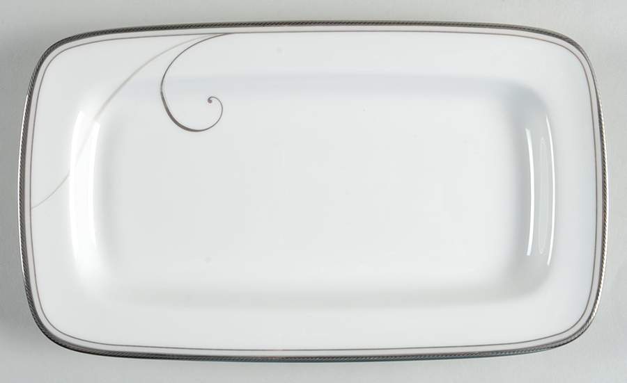 Platinum Wave Relish by Noritake-1