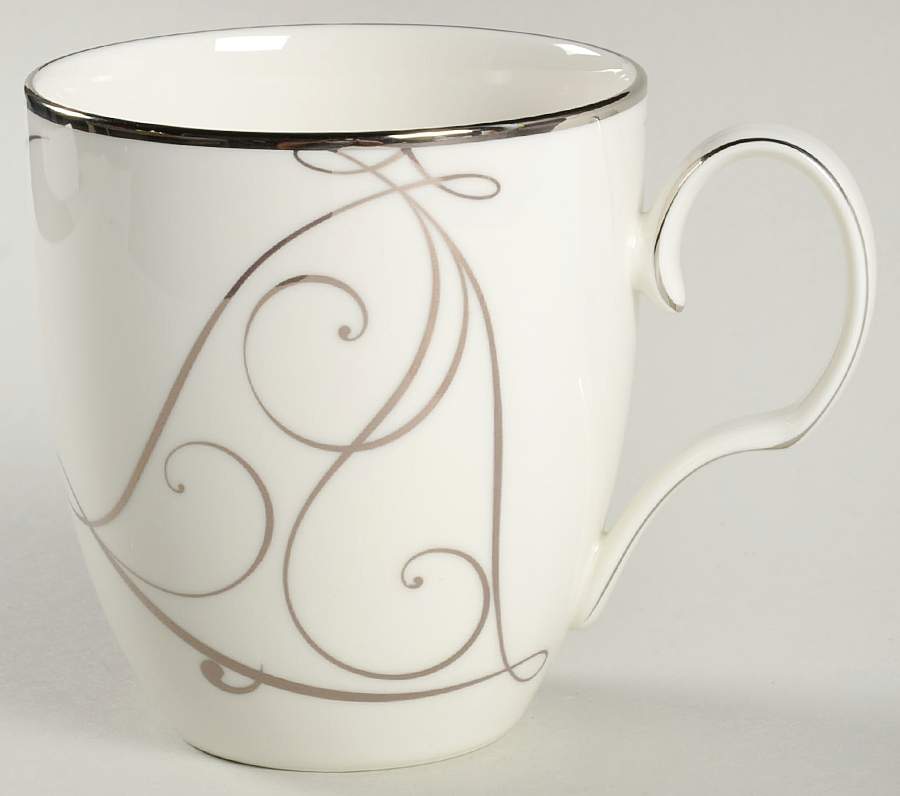 Platinum Wave Mug by Noritake-1