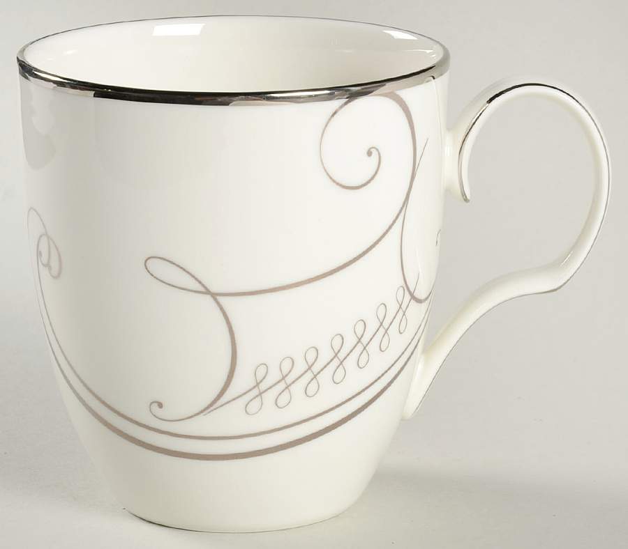 Platinum Wave Mug by Noritake-1