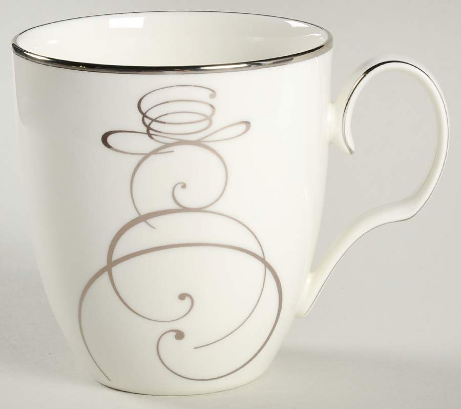 Platinum Wave Mug by Noritake-1