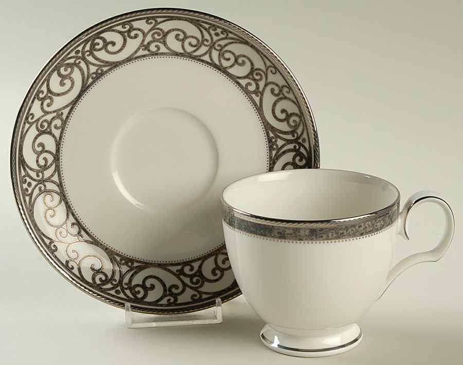 Verano Footed Cup & Saucer Set by Noritake-1