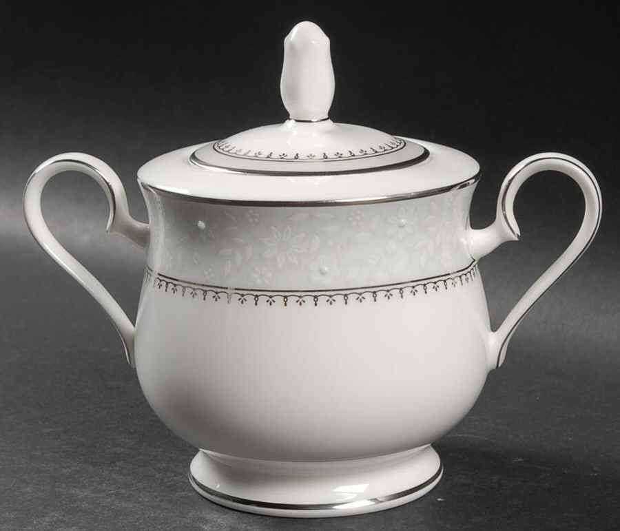 Yardsley Sugar Bowl & Lid by Noritake-1