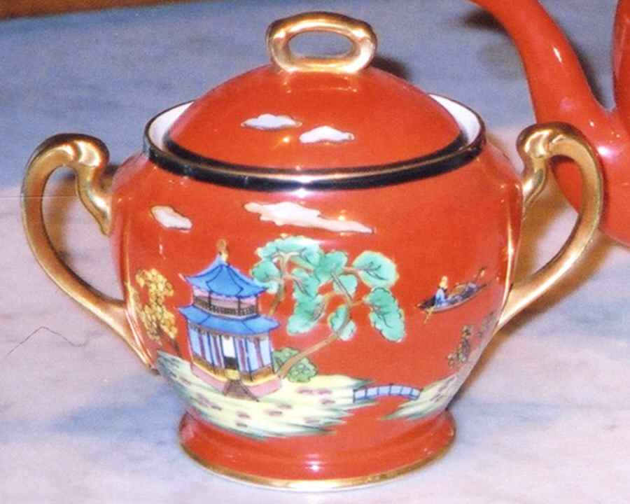 N3158 Sugar Bowl & Lid by Noritake-1