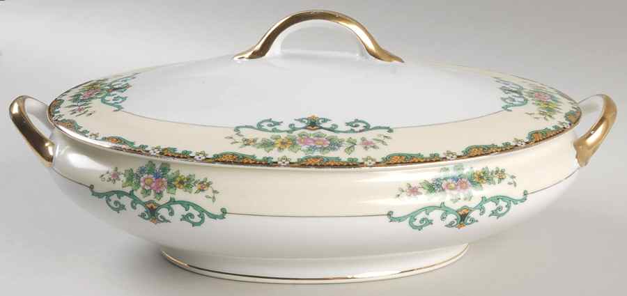 N3160 Oval Covered Vegetable by Noritake-1