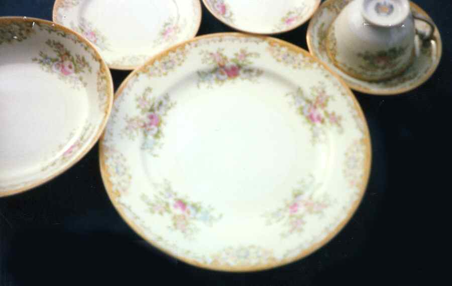 NAT56 Dinner Plate by National China-1