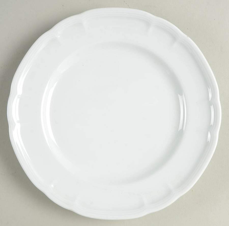 Provence White Salad Plate by Noritake-1
