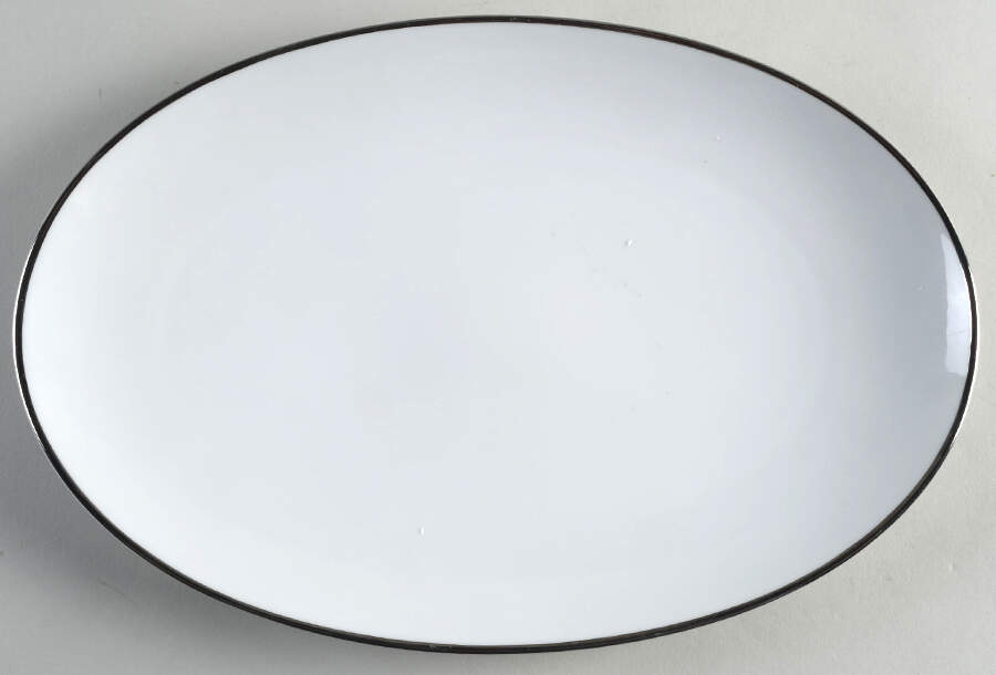 N3194 12" Oval Serving Platter by Noritake-1