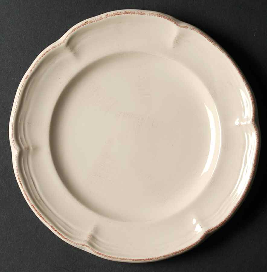Maintenon Patine Vanilla Bread & Butter Plate by Niderviller (France)-1