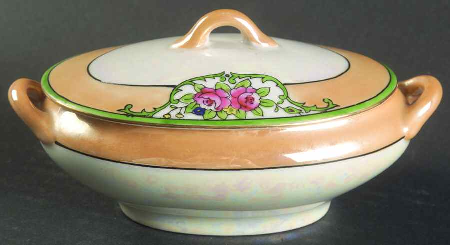 N3203 Toy Oval Covered Vegetable by Noritake-1