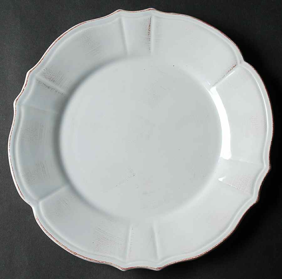 Maintenon Patine Light Blue Salad/Dessert Plate by Niderviller (France)-1