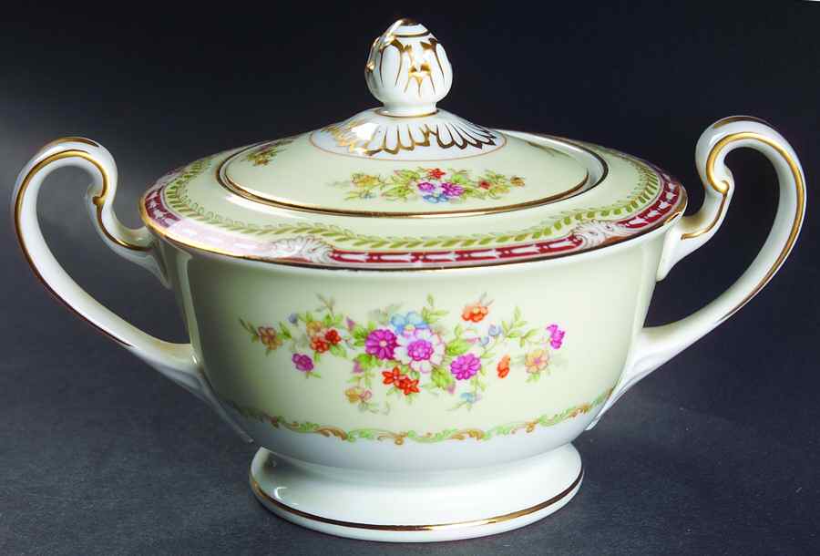 N2632 Sugar Bowl & Lid by Noritake-1