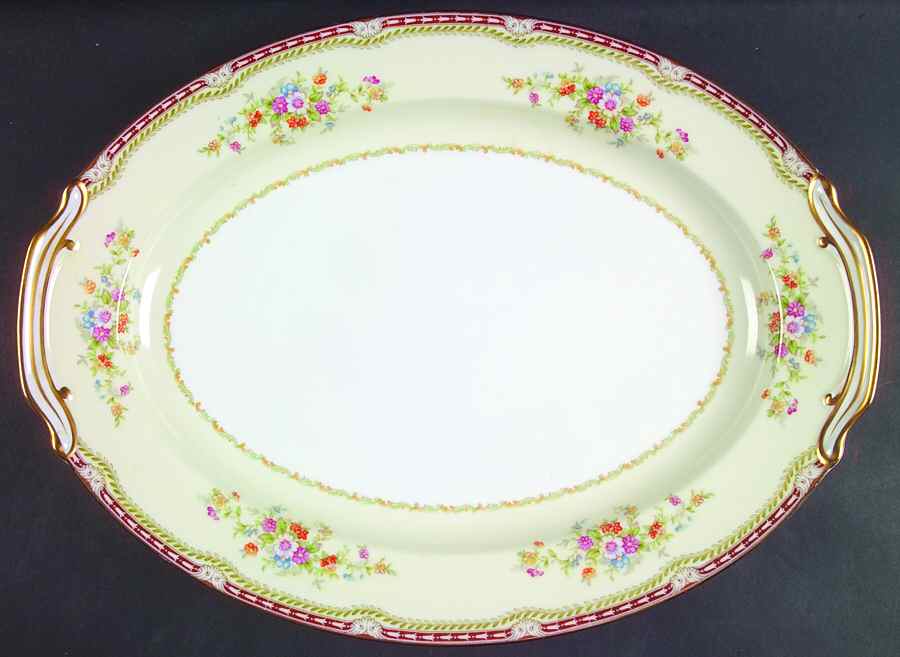 N2632 16" Oval Serving Platter by Noritake-1