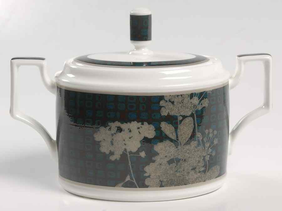 Verdena Sugar Bowl & Lid by Noritake-1