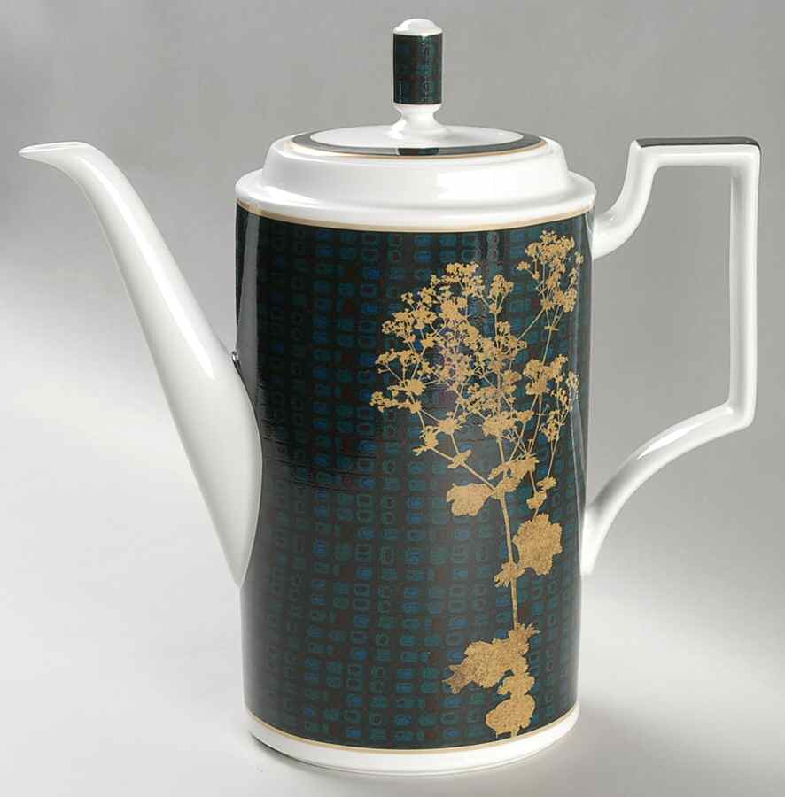 Verdena Gold Coffee Pot & Lid by Noritake-1