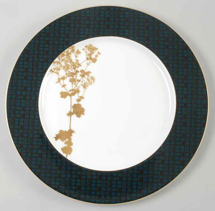 Verdena Gold 12" Chop Plate (Round Platter) by Noritake-1