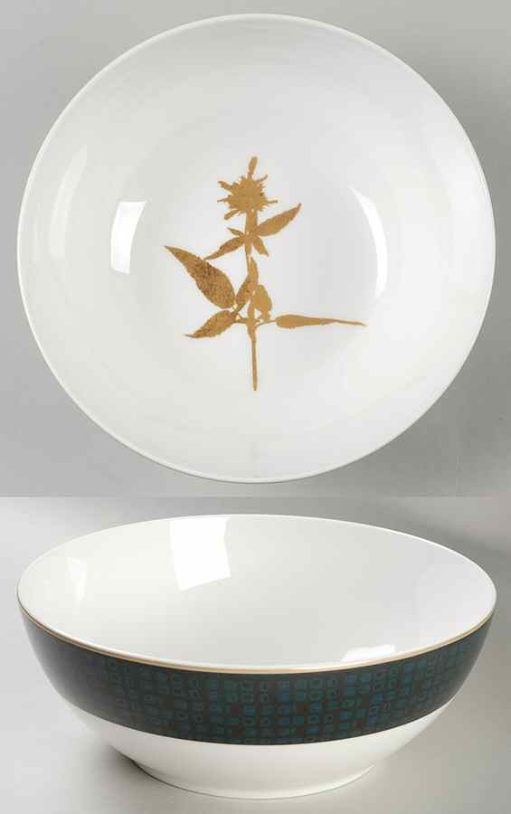 Verdena Gold 8" Round Vegetable Bowl by Noritake-1