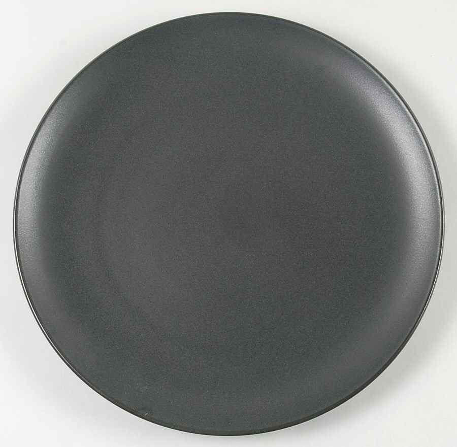Charcoal 12" Chop Plate (Round Platter) by Noritake-1
