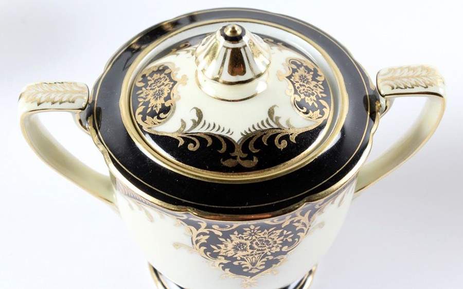 N3213 Sugar Bowl & Lid by Noritake-1