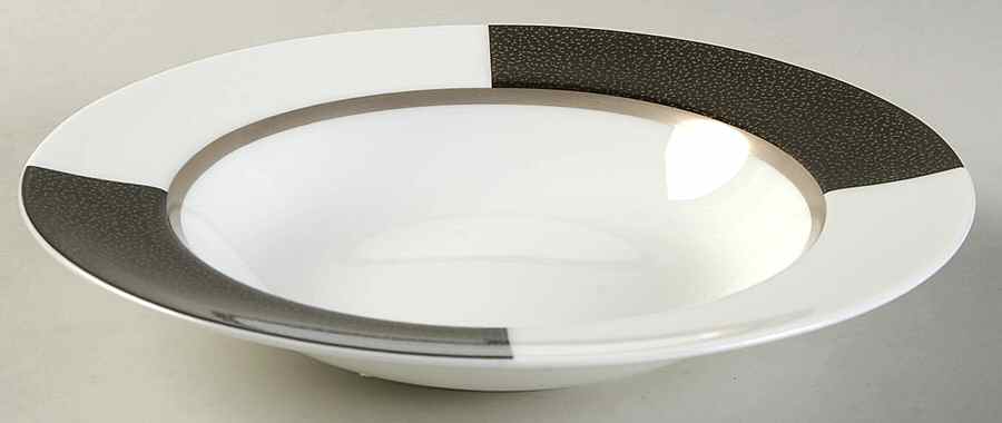 Evening Glow Large Rim Soup Bowl by Noritake-1