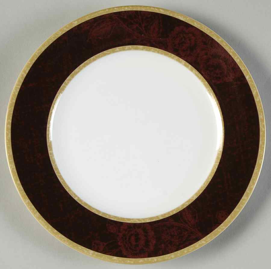 Mahogany Rose Bread & Butter Plate by Noritake-1
